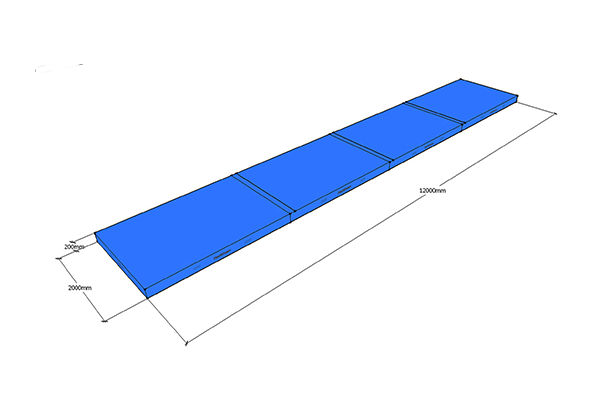 单杠保护垫（训练型）(图1)