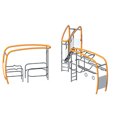 多功能攀爬组合(图4) 多功能攀爬组合(图4)