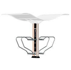 双柱肩关节康复器(图4) 双柱肩关节康复器(图4)